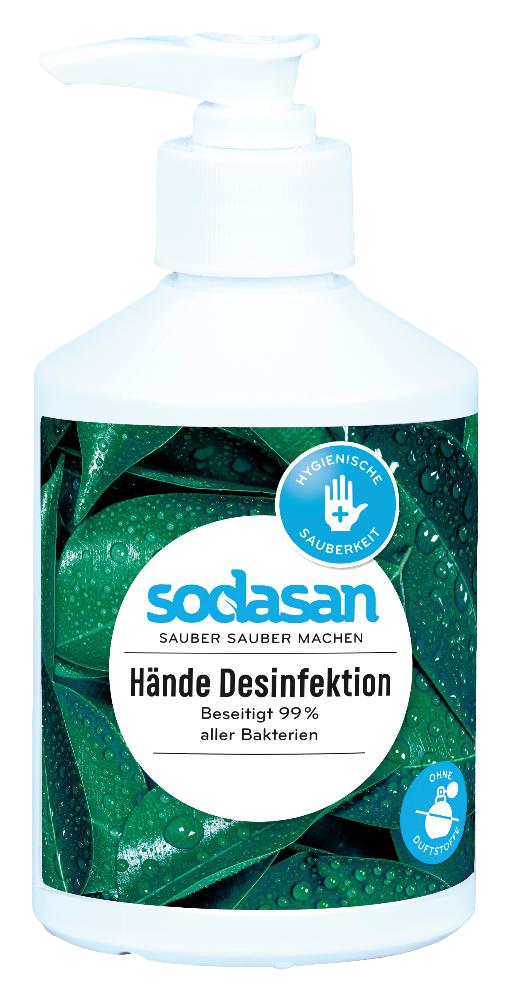 Hände Desinfektion 300 ml Rundflasche